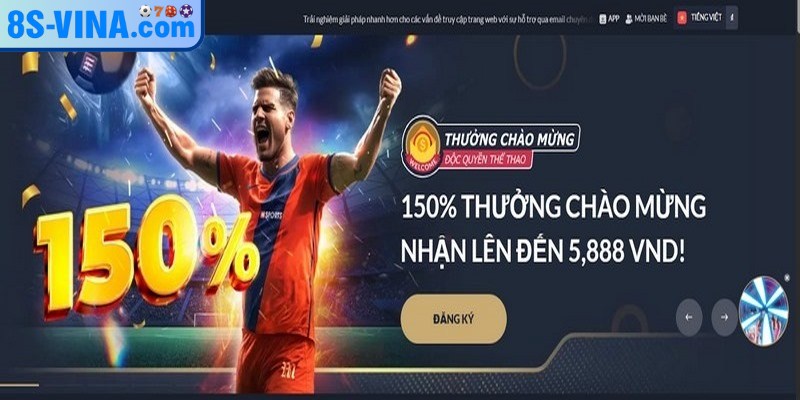8S nổi tiếng là nhà cái cược online hàng đầu tại Việt Nam