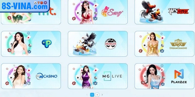 Sảnh live casino quốc tế đang thu hút lượng truy cập lớn
